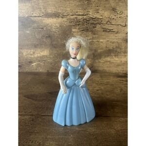 1996 Cinderella Blue Dress 4" Action Figure McDonald's Masterpiece Collection